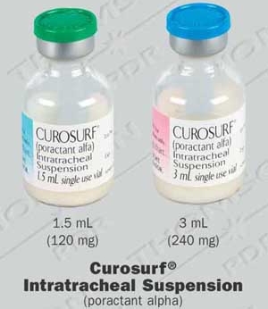 Curosurf (poractant alpha) Intratracheal Suspension