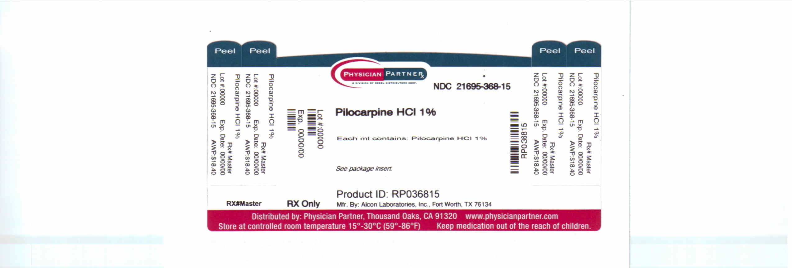 Pilocarpine HCl 1%