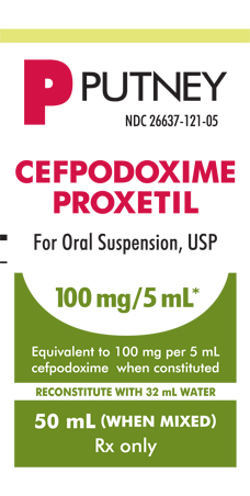 Cefpodoxime Proxetil 100 mg 5 mL Carton