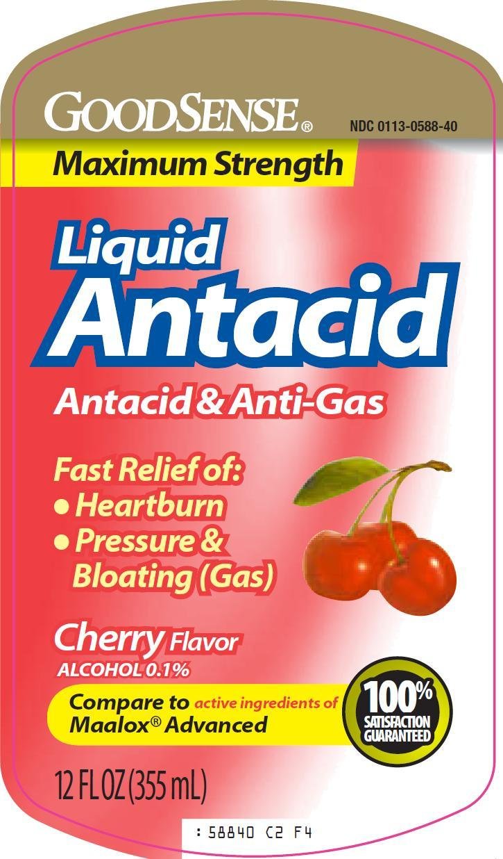 Liquid Antacid Front Label