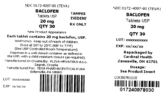 Baclofen 20 mg carton