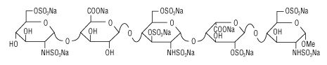 fondaparinux sodium structural formula