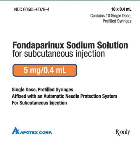 Arixtra Injection 5 mg/0.4mL Carton