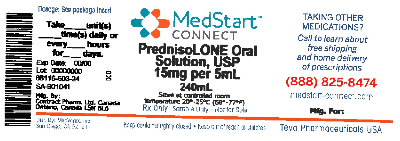 Prednisolone Oral Solution 15mg per 5mL #240