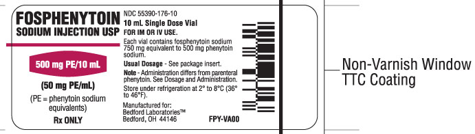 Vial label for Fosphenytoin Sodium Injection USP