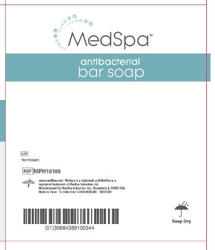 MedSpa Antibacterial Bar Soap box Right Panel