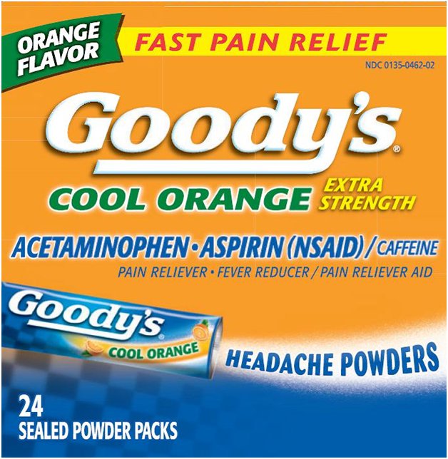 Goody's Cool Orange 24 count carton