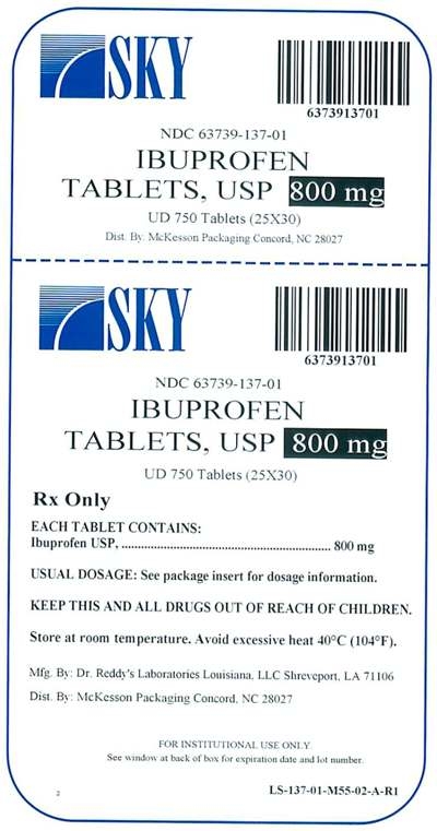 Ibuprofen 800mg Label