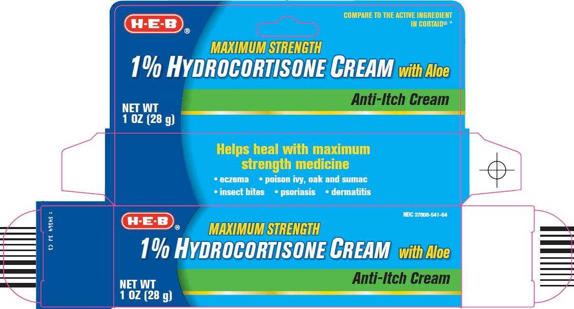 1% Hydrocortisone Cream with Aloe Carton Image 1