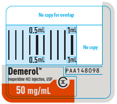 PRINCIPAL DISPLAY PANEL - 50 mg/mL Syringe Chamber Label