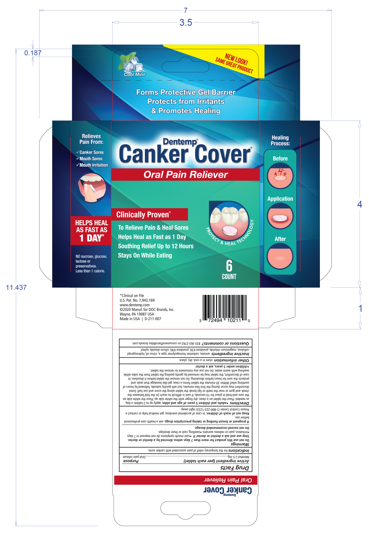 Dentemp Canker Cover Carton
