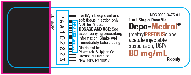 PRINCIPAL DISPLAY PANEL - 80 mg/mL Vial Label