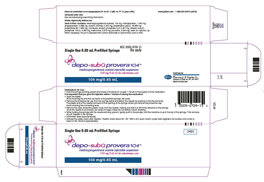 Principal Display Panel - 104 mg Syringe Label
