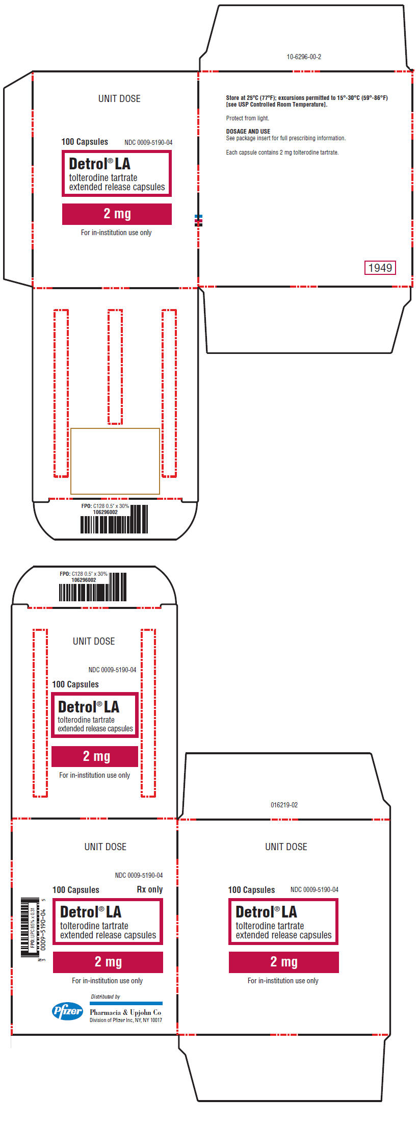 PRINCIPAL DISPLAY PANEL - 2 mg Carton