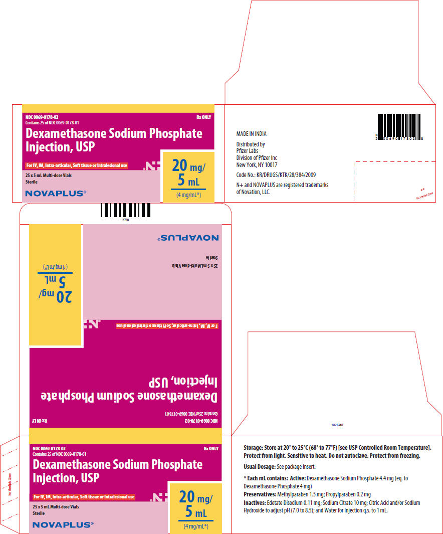 PRINCIPAL DISPLAY PANEL - 20 mg/5 mL Vial Carton