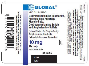 Principal Display Panel - 10 mg Label