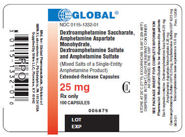 Principal Display Panel - 25 mg Label
