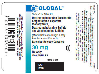 Principal Display Panel - 30 mg Label