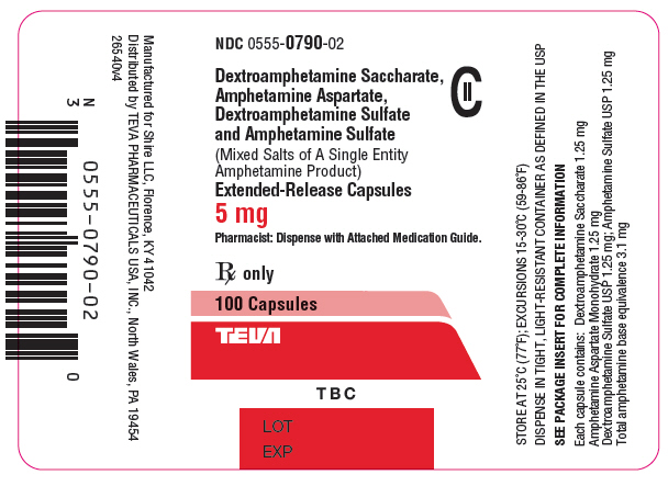 PRINCIPAL DISPLAY PANEL - 5 mg Capsule Bottle Label