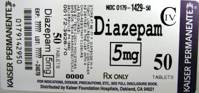  Diazepam Tablets USP 5 mg CIV 50s Label