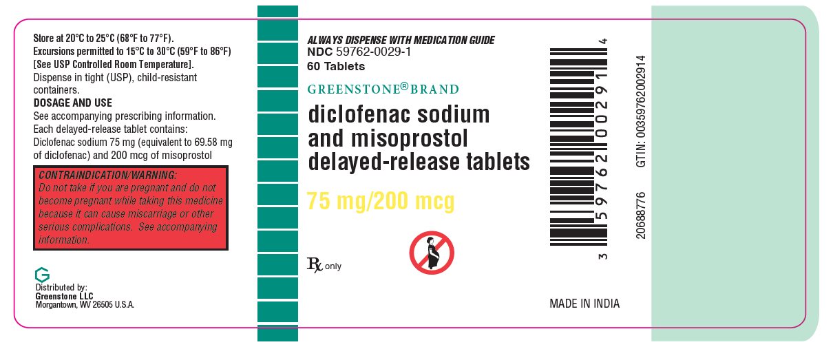PRINCIPAL DISPLAY PANEL - 75 mg/200 mcg Tablet Bottle Label