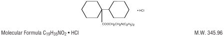 Dicyclomine Hydrochloride 20mg -Structural Formula