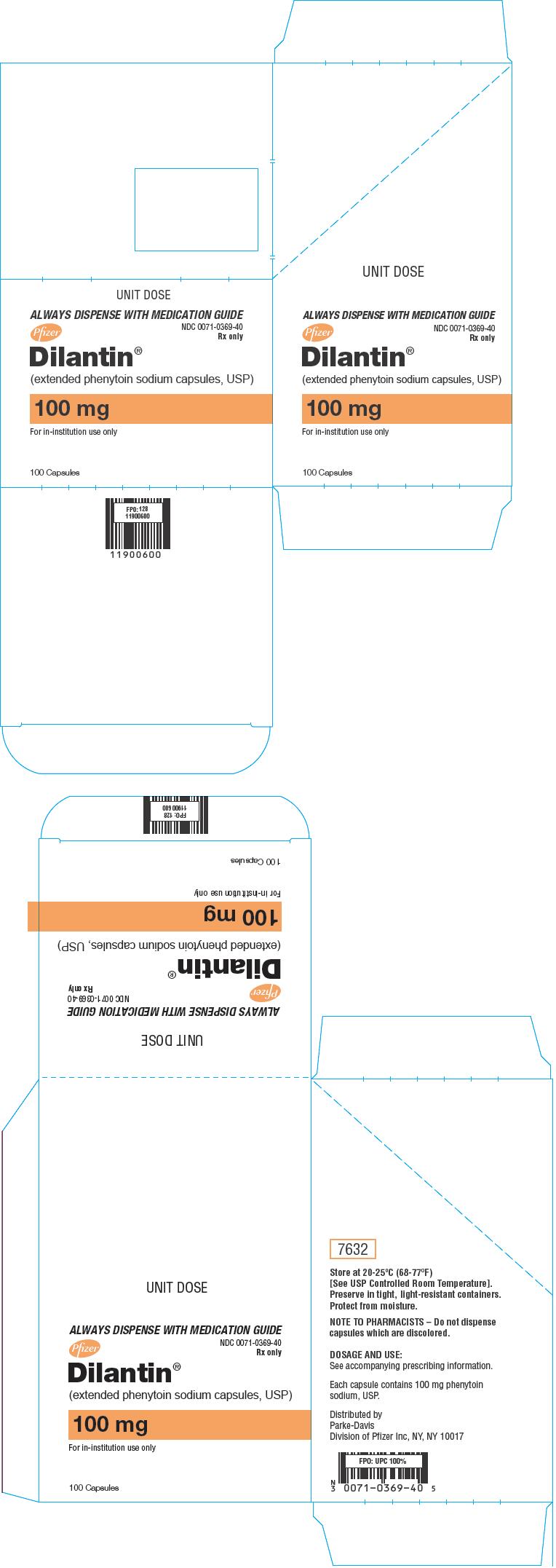 PRINCIPAL DISPLAY PANEL - 100 mg Capsule Blister Pack Carton