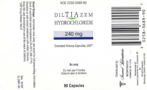 PRINCIPAL DISPLAY PANEL - 240 mg Bottle Label