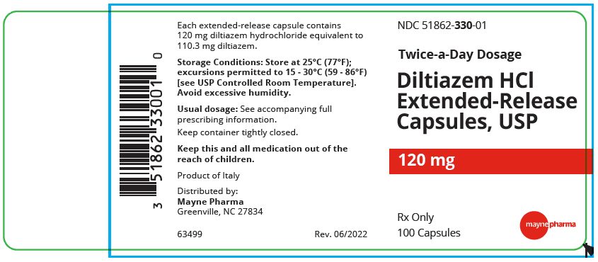 Principal Display Panel - 120 mg Capsule Bottle Label