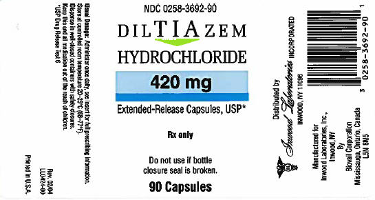 PRINCIPAL DISPLAY PANEL - 420  mg Bottle Label