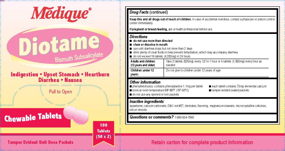 220R Medique Diotame Label
