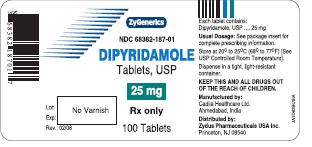 Structured formula for Dipyridamole
