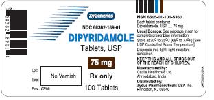 Structured formula for Dipyridamole