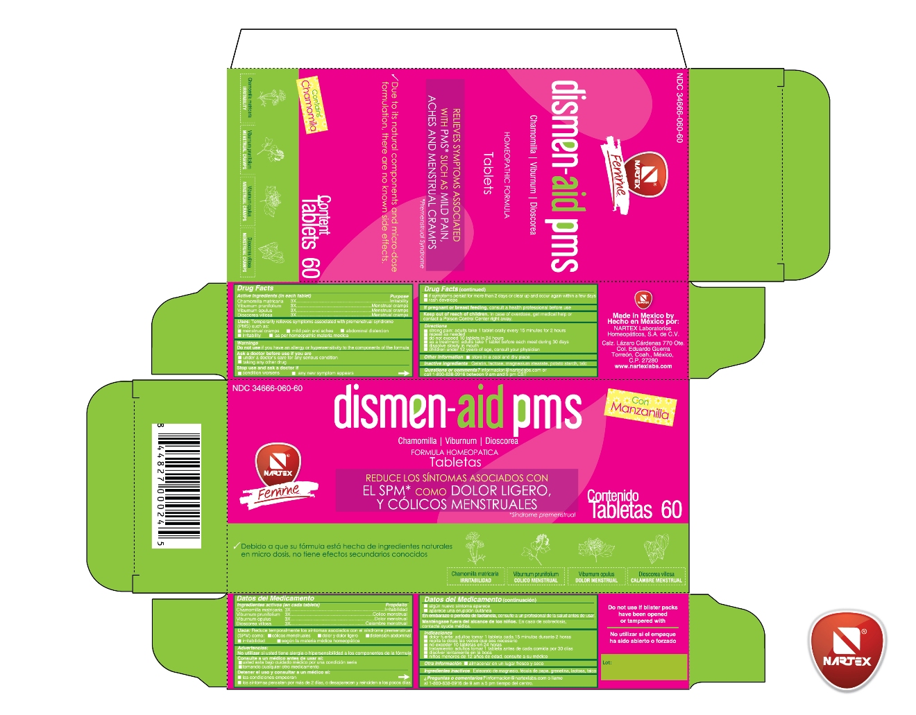 dismen aid pms Carton