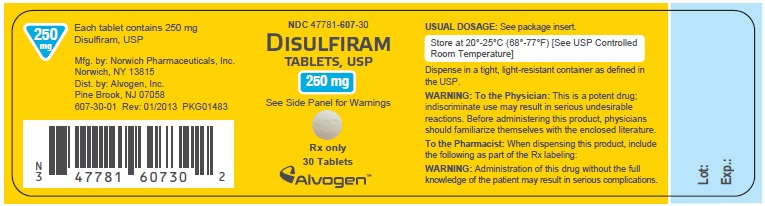 disulfiram-label-250mg-30ct