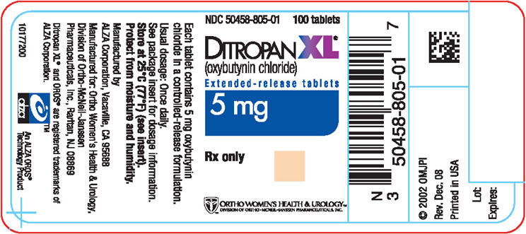 PRINCIPAL DISPLAY PANEL - 5 mg 100 tablet bottle