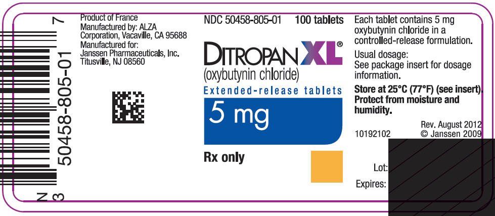 PRINCIPAL DISPLAY PANEL - 5 mg 100 Tablet Bottle Label