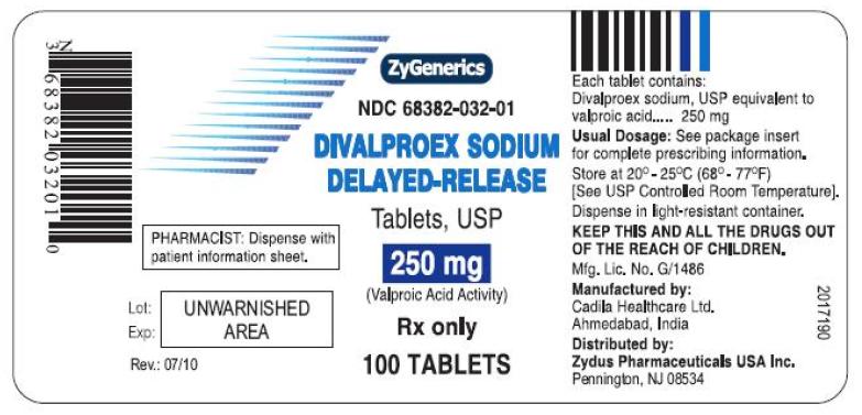 Divalproex Sodium DR Tablets