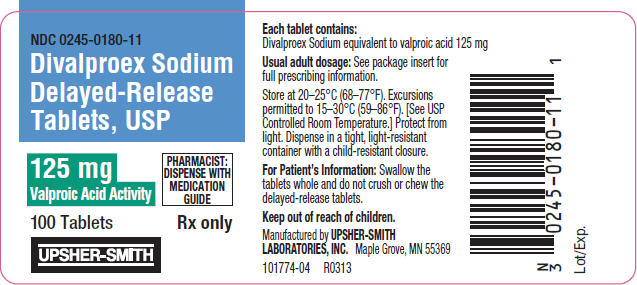 PRINCIPAL DISPLAY PANEL - 125 mg Bottle Label