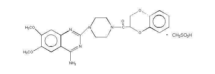 doxazosin-structure