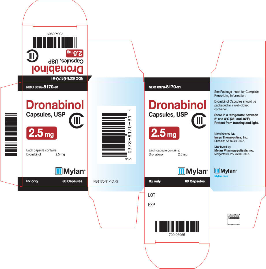 PRINCIPAL DISPLAY PANEL - 2.5 mg Capsule Bottle Carton