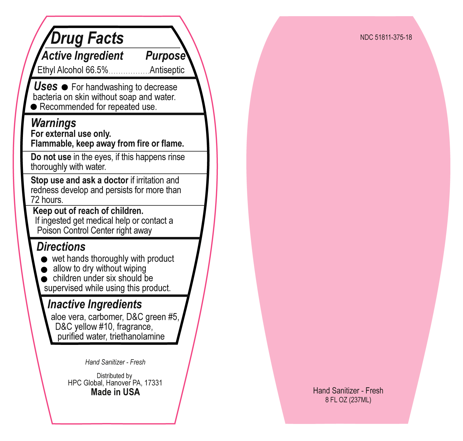 Image Drug Facts Label