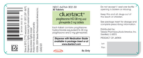 PRINCIPAL DISPLAY PANEL - 30/2 mg Tablet Bottle Label