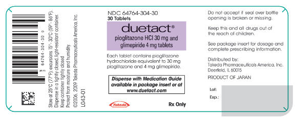 PRINCIPAL DISPLAY PANEL - 30/4 mg Tablet Bottle Label