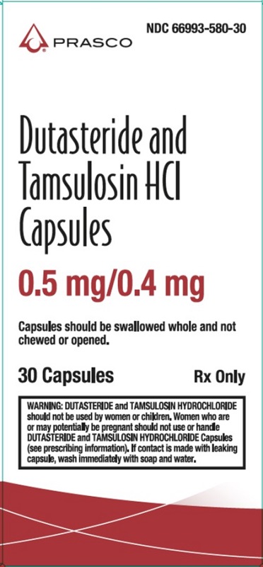 Dutasteride and Tamsulosin HCl for Prasco 30 count carton