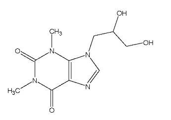 Dyphylline Molecular Structure