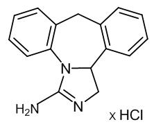 Epinastine HCl structural formula