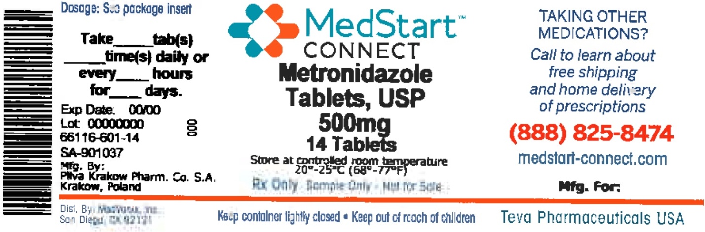 Metronidazole 500mg Tablets #14