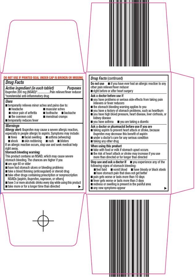 Ibuprofen Tablets 200 mg Carton Image #2