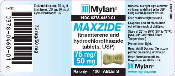 Maxzide Tablets 75 mg/50 mg Bottles